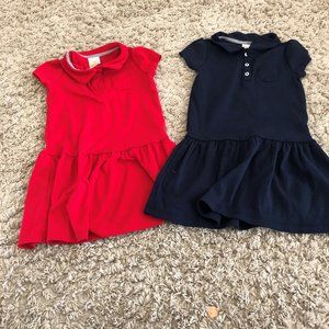 2 Gymboree Polo dresses
